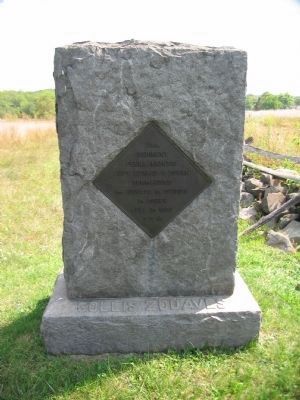 114th Regiment Pennsylvania Infantry Monument. Click for full size. 114th Regiment Pennsylvania Infantry Monument image. Click for full size.