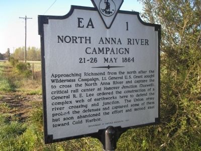 North Anna River Campaign Marker image. Click for full size.