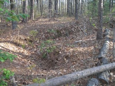 Confederate Earthworks image. Click for full size.