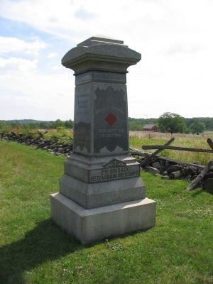 99th Regiment Pennsylvania Volunteers Monument. Click for full size. 99th Regiment Pennsylvania Volunteers Monument image. Click for full size.