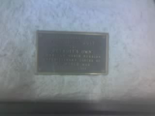 "Detroit's Own" Marker. Click for full size. "Detroit's Own" Marker image. Click for full size.