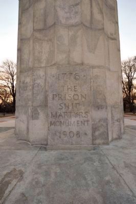 Prison Ship Martyrs Monument Marker. Click for full size. Prison Ship Martyrs Monument Marker image. Click for full size.