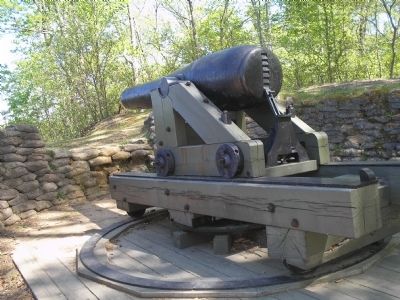Cannon at Drewry’s Bluff. Click for full size. Cannon at Drewry’s Bluff image. Click for full size.