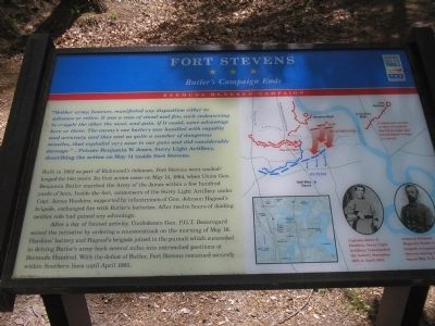 Fort Stevens Marker image. Click for full size.