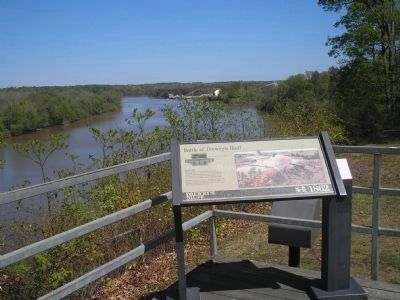 Marker at Drewry’s Bluff image. Click for full size.