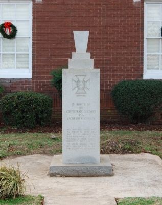 McCormick County Confederate Monument image. Click for full size.