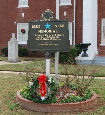 Nearby Blue Star Memorial Marker image. Click for full size.