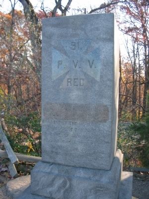 91st Pennsylvania Volunteer Regiment Monument image. Click for full size.