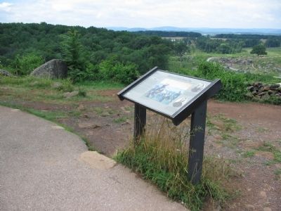 Defense of Little Round Top Marker image. Click for full size.