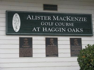 Dr. Alister MacKenzie Marker image. Click for full size.