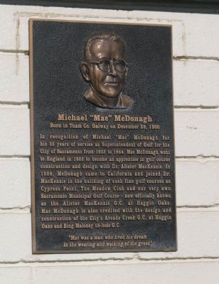 Michael “Mac” McDonagh Marker. Click for full size. Michael “Mac” McDonagh Marker image. Click for full size.