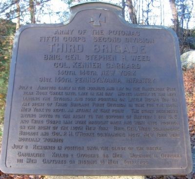 Third Brigade Tablet. Click for full size. Third Brigade Tablet image. Click for full size.