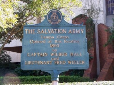 The Salvation Army Marker. Click for full size. The Salvation Army Marker image. Click for full size.