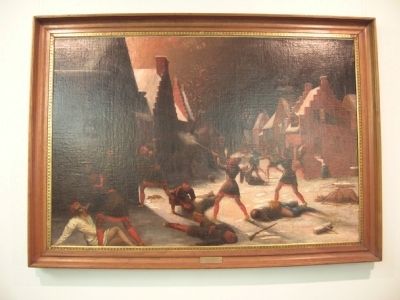 Schenectady Massacre Painting image. Click for full size.
