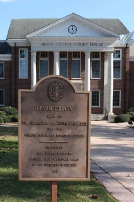 Bryan County Marker image. Click for full size.