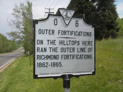 Outer Fortifications Marker. Click for full size. Outer Fortifications Marker image. Click for full size.
