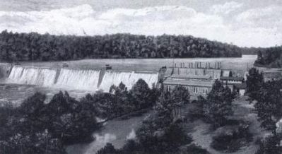 Portman Shoals Power Plant, Seneca River image. Click for full size.