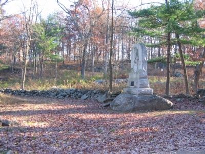 Monument Seen from Warren Avenue. Click for full size. Monument Seen from Warren Avenue image. Click for full size.