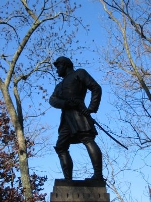 Statue of Col. Vincent. Click for full size. Statue of Col. Vincent image. Click for full size.