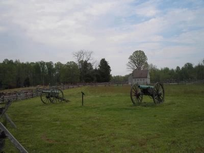 Marker on Gaines� Mill Battlefield image. Click for full size.