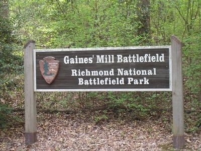 Richmond National Battlefield Park image. Click for full size.