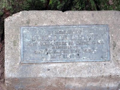 Elbridge L. Hawk Marker. Click for full size. Elbridge L. Hawk Marker image. Click for full size.