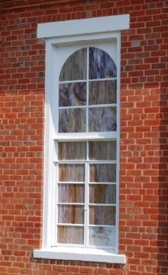 Big Creek Baptist Church -<br>Side Window Detail image. Click for full size.