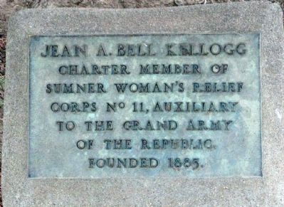 Jean A. Bell Kellogg Marker image. Click for full size.