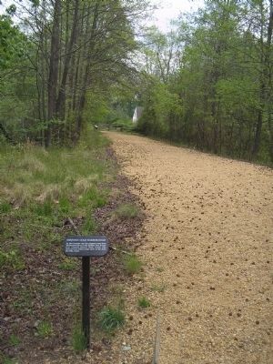Marker on the Cold Harbor Road. Click for full size. Marker on the Cold Harbor Road image. Click for full size.