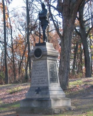 121st New York Infantry Monument image. Click for full size.