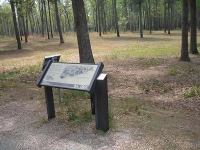 Marker on the Cold Harbor Battlefield image. Click for full size.