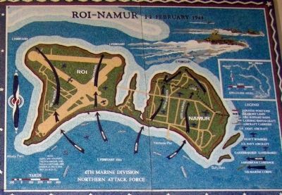 Roi–Namur, 1–2 February 1944 image. Click for full size.