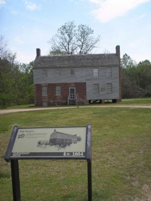 Marker at Cold Harbor image. Click for full size.