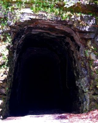 Stumphouse Mountain Tunnel Entrance image. Click for full size.