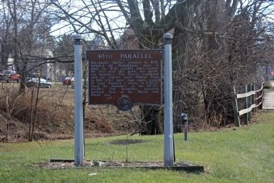 40th Parallel Marker image. Click for full size.