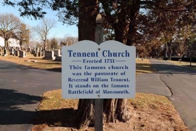 Tennent Church Marker image. Click for full size.
