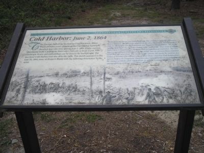 Cold Harbor: June 2, 1864 Marker image. Click for full size.