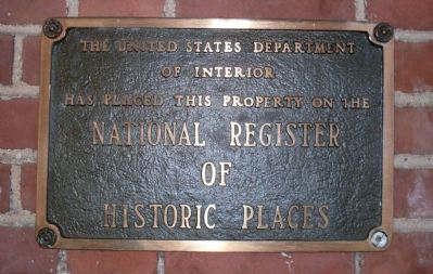 The Dearborn Inn is listed in the National Register of Historic Places image. Click for full size.