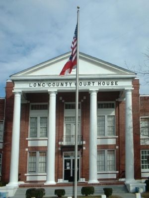 Long County Courthouse. Click for full size. Long County Courthouse image. Click for full size.