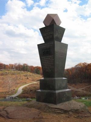 99th Pennsylvania Infantry Monument image. Click for full size.