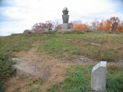 99th Pennsylvania Infantry Monument and Position Marker image. Click for full size.