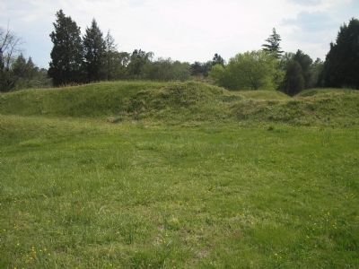 Confederate Fort Hoke. Click for full size. Confederate Fort Hoke image. Click for full size.