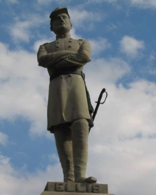 Close Up of the Ellis Statue image. Click for full size.