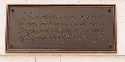 Related Tennent Church plaque<br>(opposite main marker). Click for full size. Related Tennent Church plaque<br>(opposite main marker) image. Click for full size.