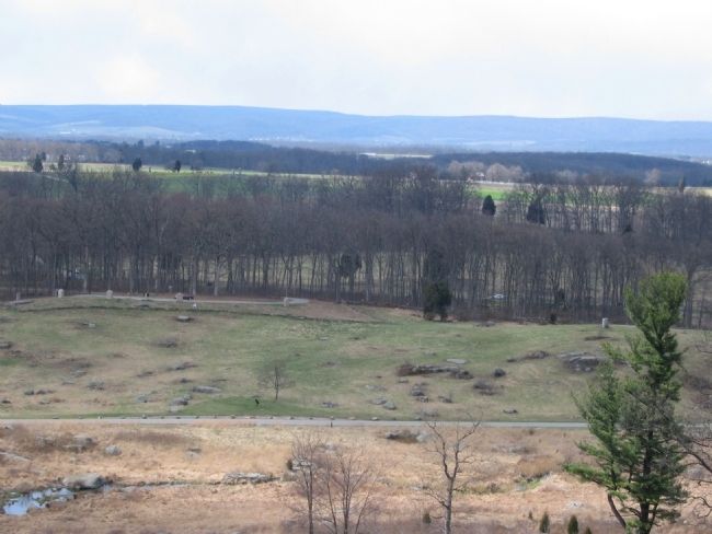 The Tablet Seen from Little Round Top image. Click for full size.