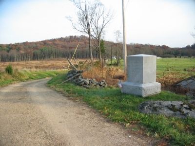Company D, 2nd U.S. Sharpshooters Monument image. Click for full size.