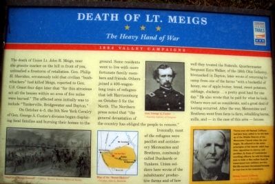 Death Of Lt. Meigs image. Click for full size.