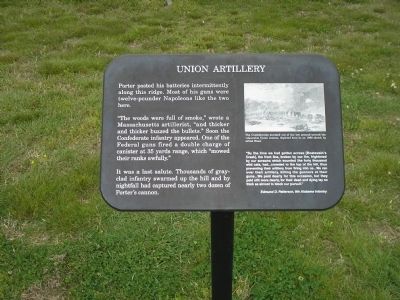 Union Artillery Marker image. Click for full size.