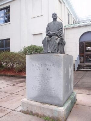 James F. Byrnes Marker. Click for full size. James F. Byrnes Marker image. Click for full size.