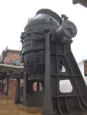 The Bessemer Converter Bucket. Click for full size. The Bessemer Converter Bucket image. Click for full size.